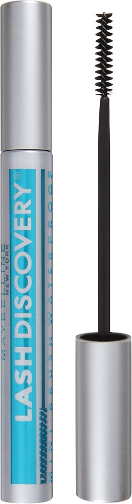 Maybelline New York Lash Discovery Mini-Brush Waterproof Mascara, Very Black, 0.16 fl. oz. | Amazon (US)