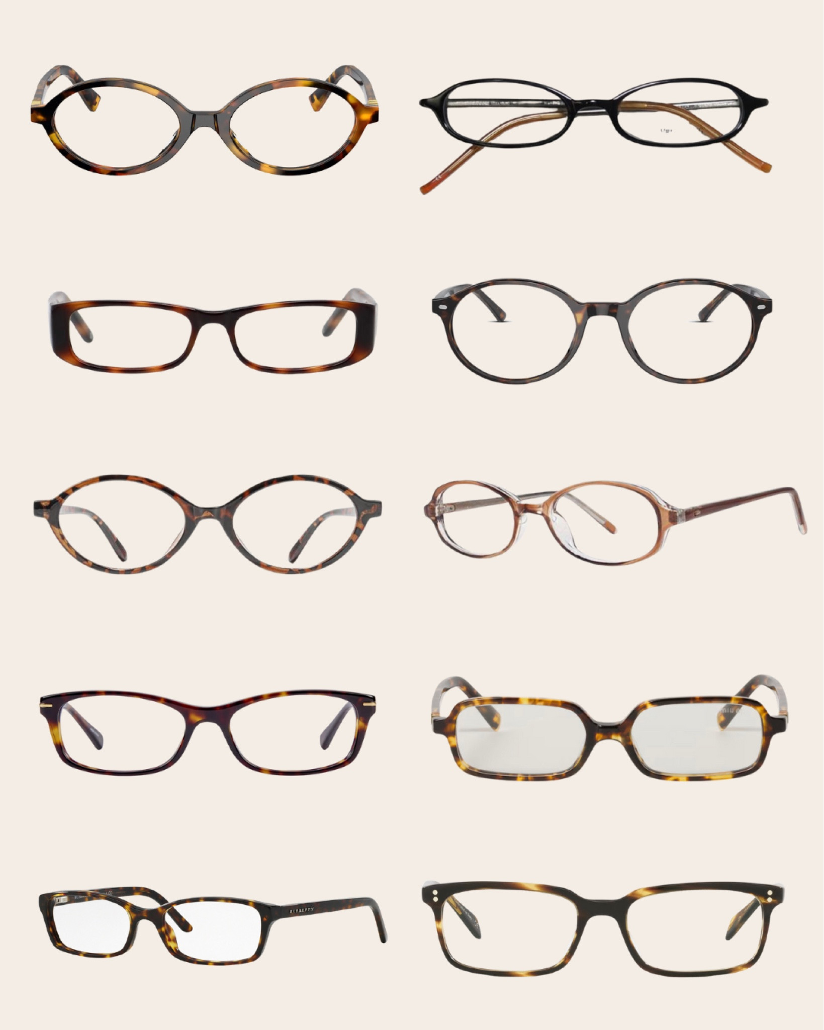 Clear glasses I’m loving!