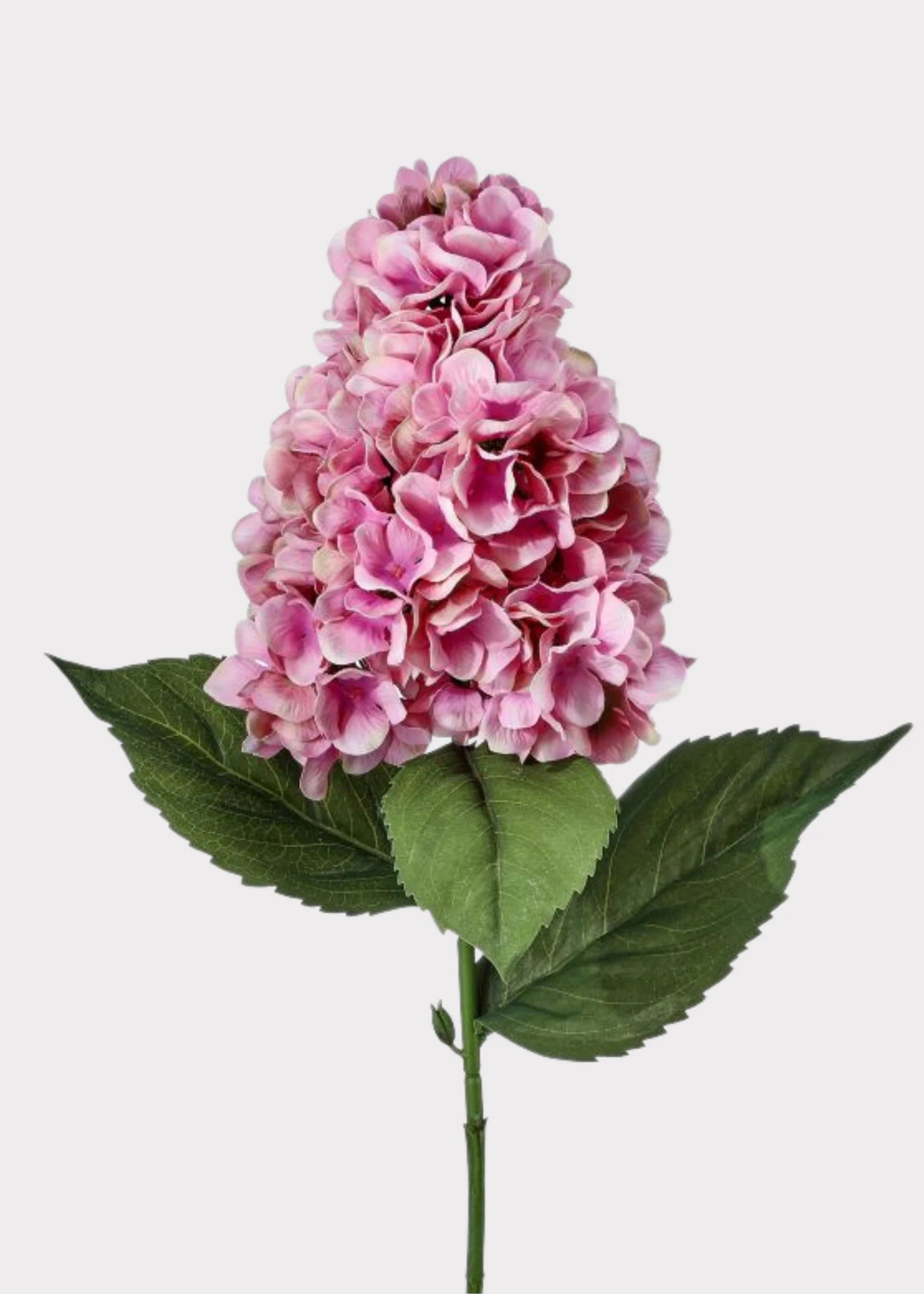 UV Treated Pink Cone Hydrangea Outdoor Fake Flower - 29 | Afloral