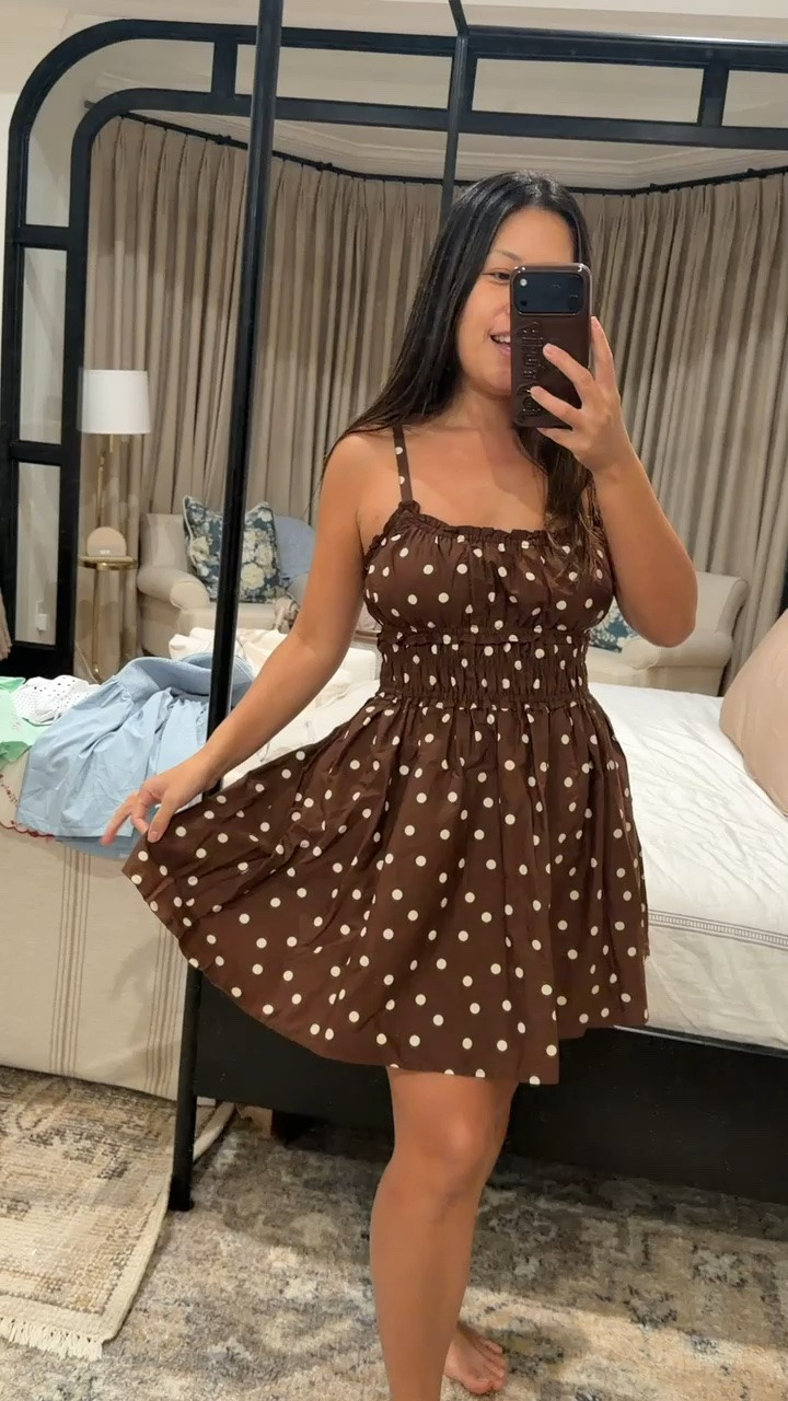 Abercrombie polka dot dress // summer outfit // vacation dress

#LTKxAbercrombie #LTKootd #LTKSaleAlert