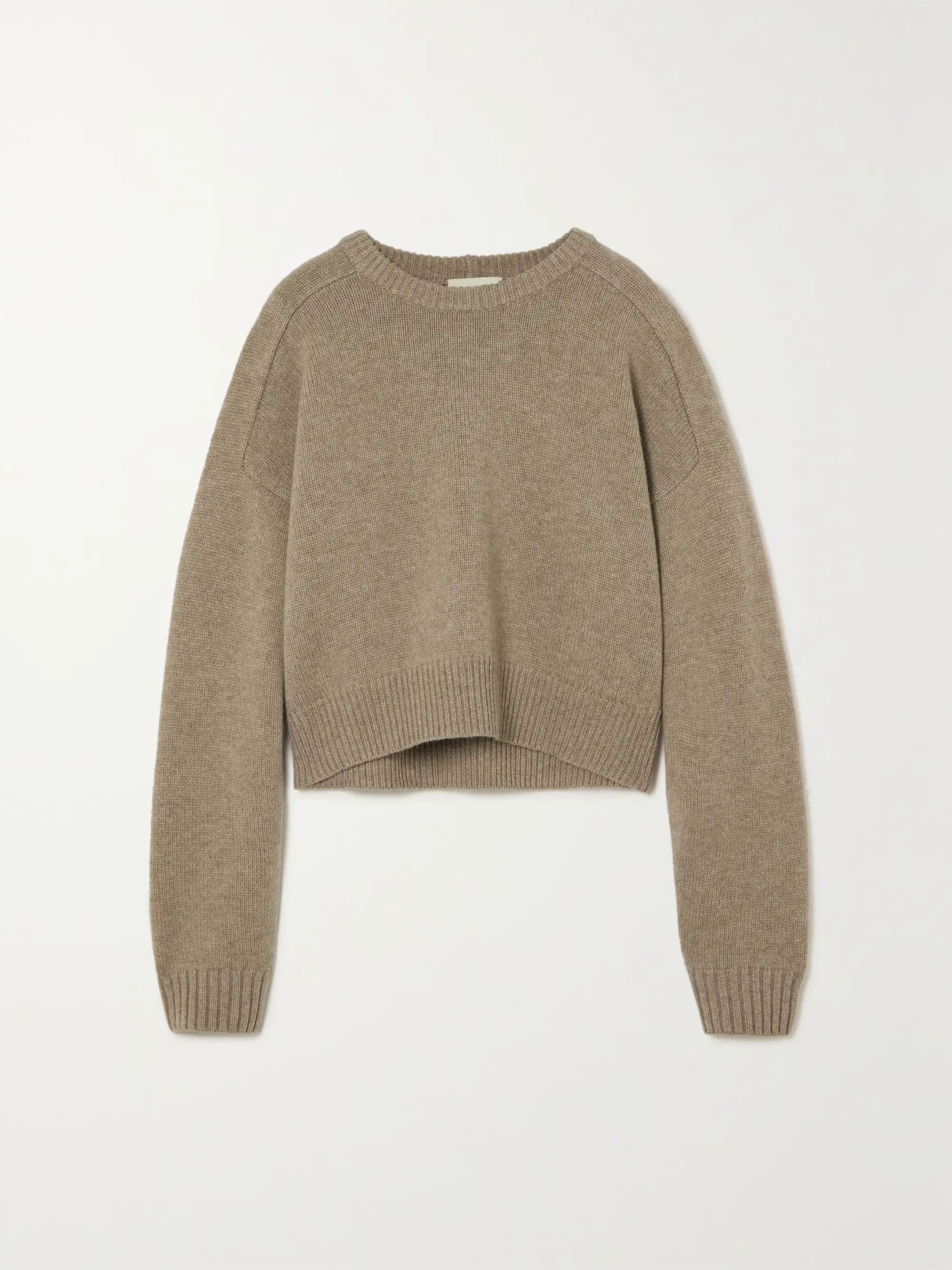 Bruzzi oversized cropped wool and cashmere-blend sweater | NET-A-PORTER (UK & EU)