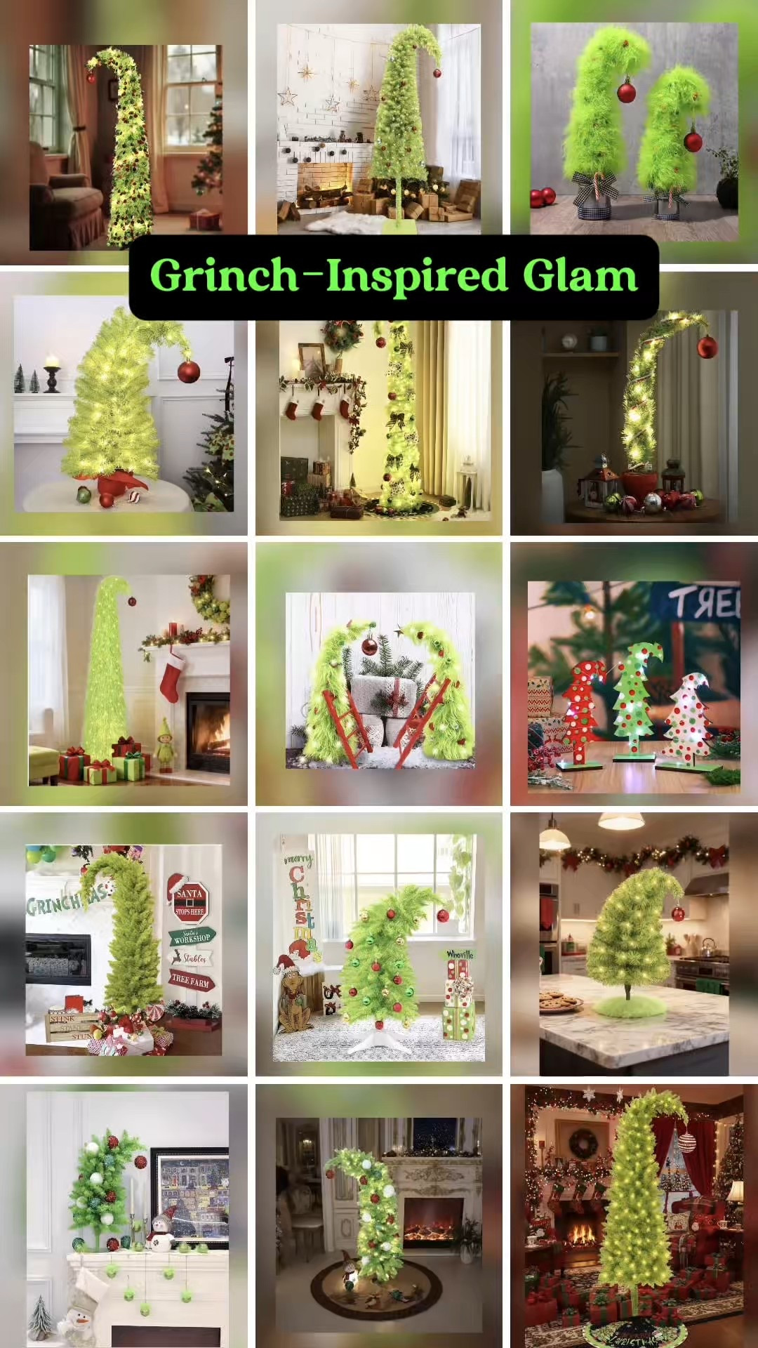 Holiday decor that’s anything but ordinary 💚✨
Just 9 weekends until Christmas...bring home the playful charm of Whoville with these whimsical trees.


#LTKHoliday #LTKSeasonal #LTKHome