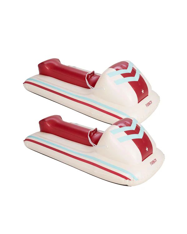Red Racer Snow Sled - 2 Pack | FUNBOY