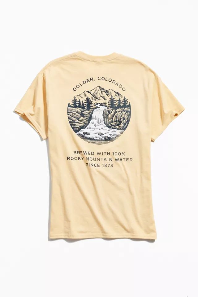 Coors Golden Colorado Tee | Urban Outfitters (US and RoW)