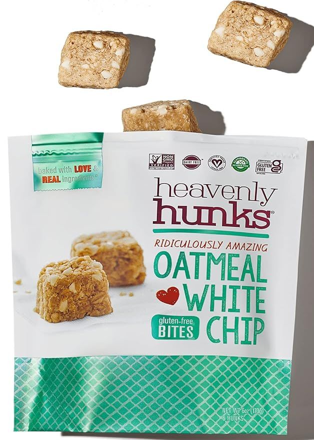 Heavenly Hunks Oatmeal White Chip, 6 oz Bag - 1 Pack | Amazon (US)