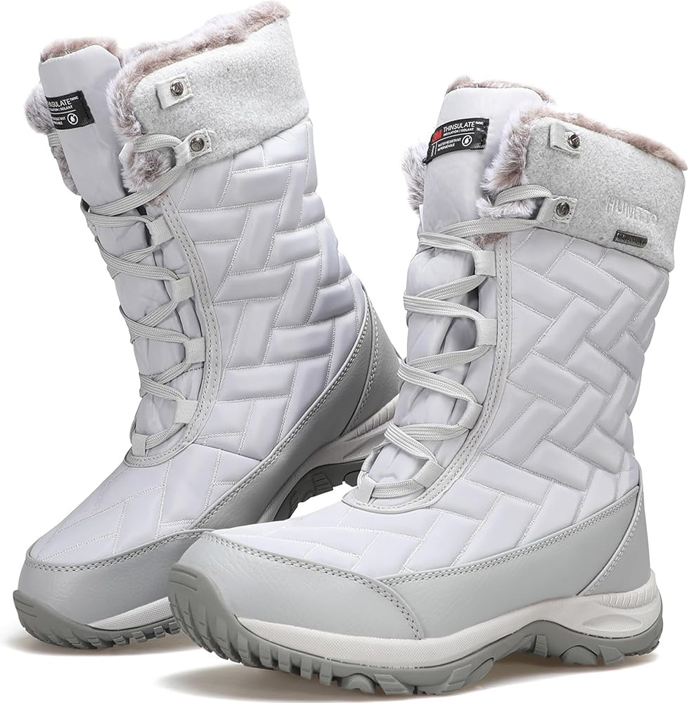 HUMTTO Women's Winter Warm Waterproof Snow Boots Lightweight Non-Slip Faux Fur Lined Ankle Bootie... | Amazon (US)