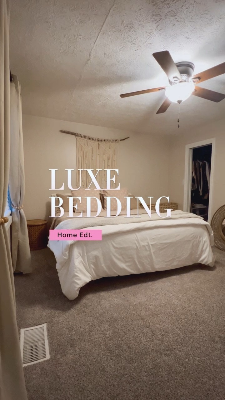 The perfect way to get a comfy cozy styled bed. Everything linked below 🤗
#homedecor #neutraldecor #homeinspo

#LTKGiftGuide #LTKhome #LTKFind