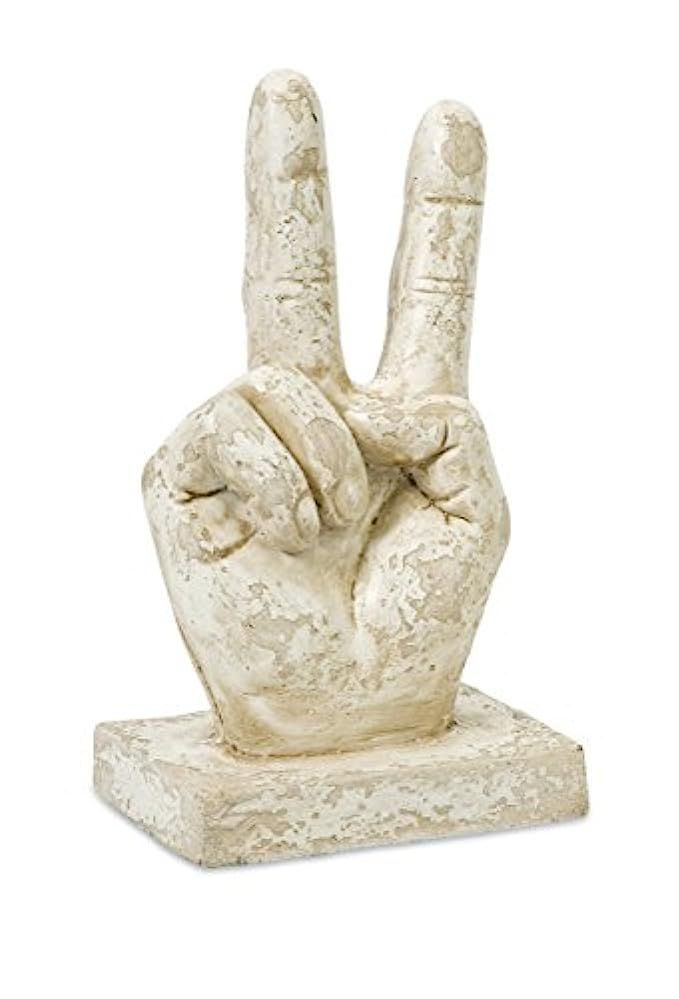 IMAX 73098 Peace Out Decorative Hand Sculpture | Amazon (US)