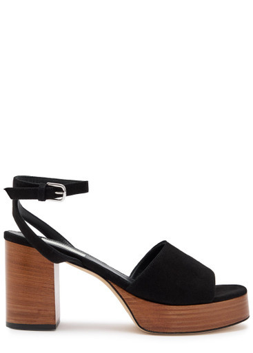 90 suede platform sandals | Harvey Nichols