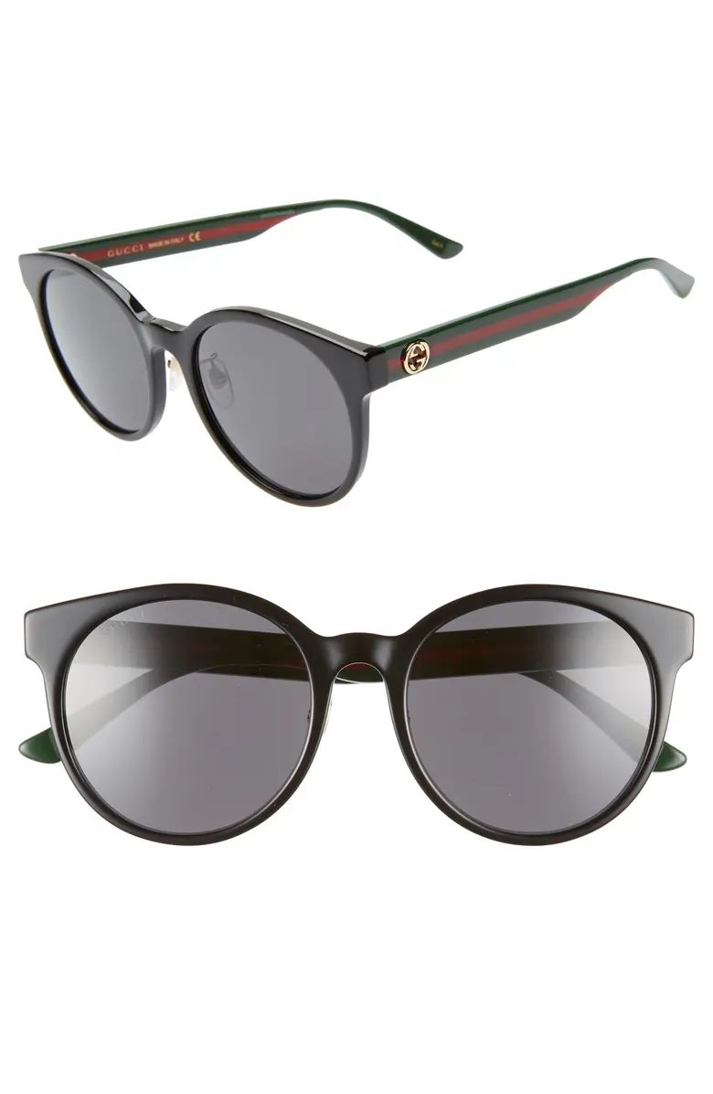 Gucci 55mm Round Sunglasses | Nordstrom | Nordstrom