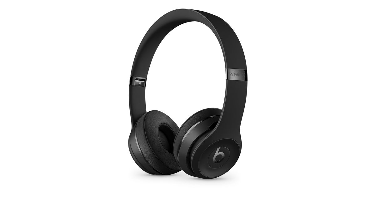 Beats Solo3 Wireless Headphones - The Beats Icon Collection - Matte Black | Apple (US)