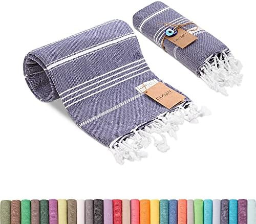 Realgrandbazaar Lucky Turkish Towels Beach Towels %100 Cotton - Pre Washed, No-Shrink, Quick Dry,... | Amazon (US)