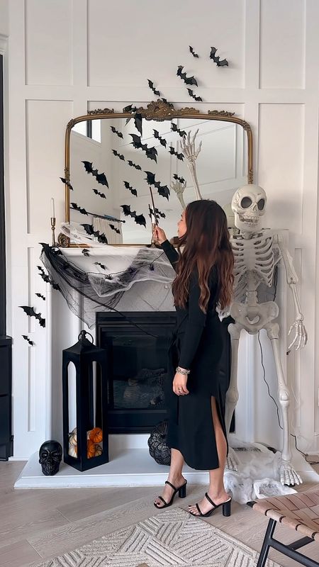 Target Halloween Decor for our fire place!! @target @targetstyle #TargetPartner #ad #Target 

#LTKHalloween