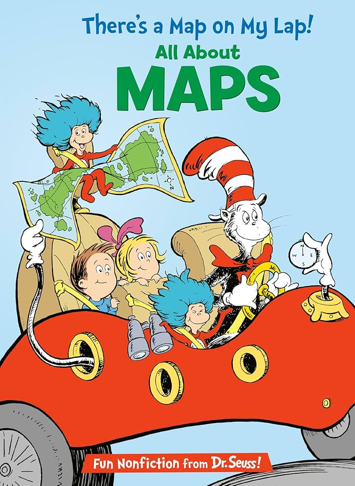 There's a Map on My Lap! All About Maps (The Cat in the Hat's Learning Library) | Amazon (US)