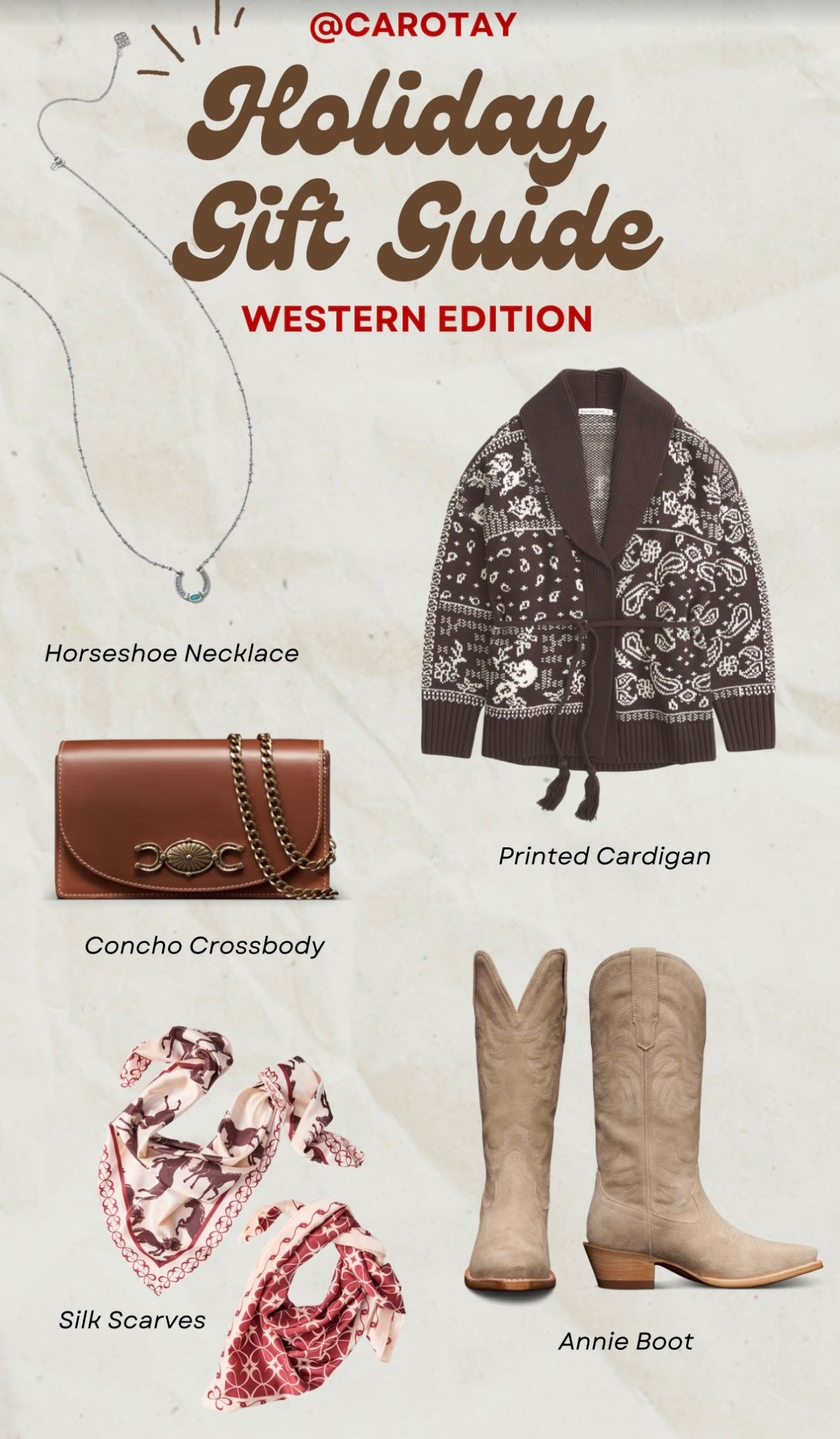 Holiday Gift Guide - Western Edition 👢🐴

#LTKHoliday #LTKGiftGuide
