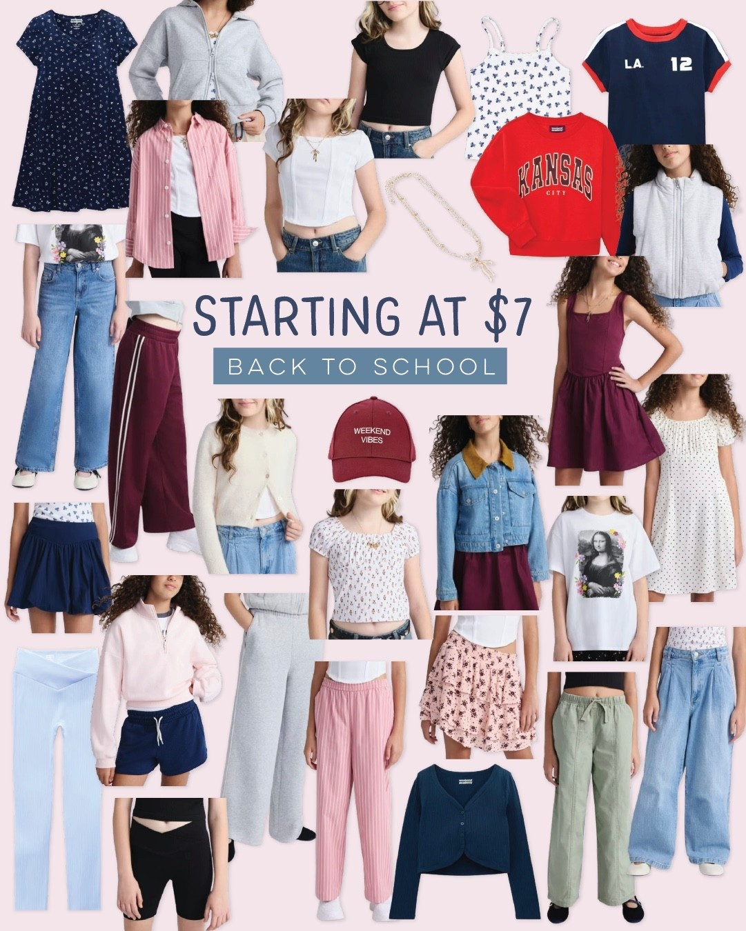 Cute back-to-school finds starting at just $7?! Yes, please! We rounded up dresses, denim, layers, and more your girl will love.

#BackToSchoolStyle #TweenFashion #CuteOnABudget


#LTKFamily #LTKKids #LTKFindsUnder50