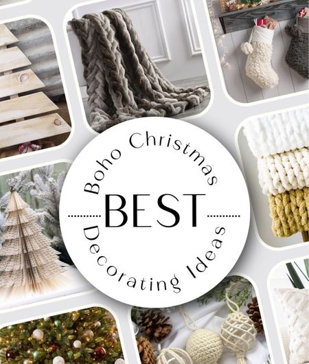 Boho style decorating is really hot in home decor this holiday season. Here are some Boho Christmas decor ideas to incorporate into your home this holiday season.

#LTKGiftGuide #LTKhome #LTKSeasonal