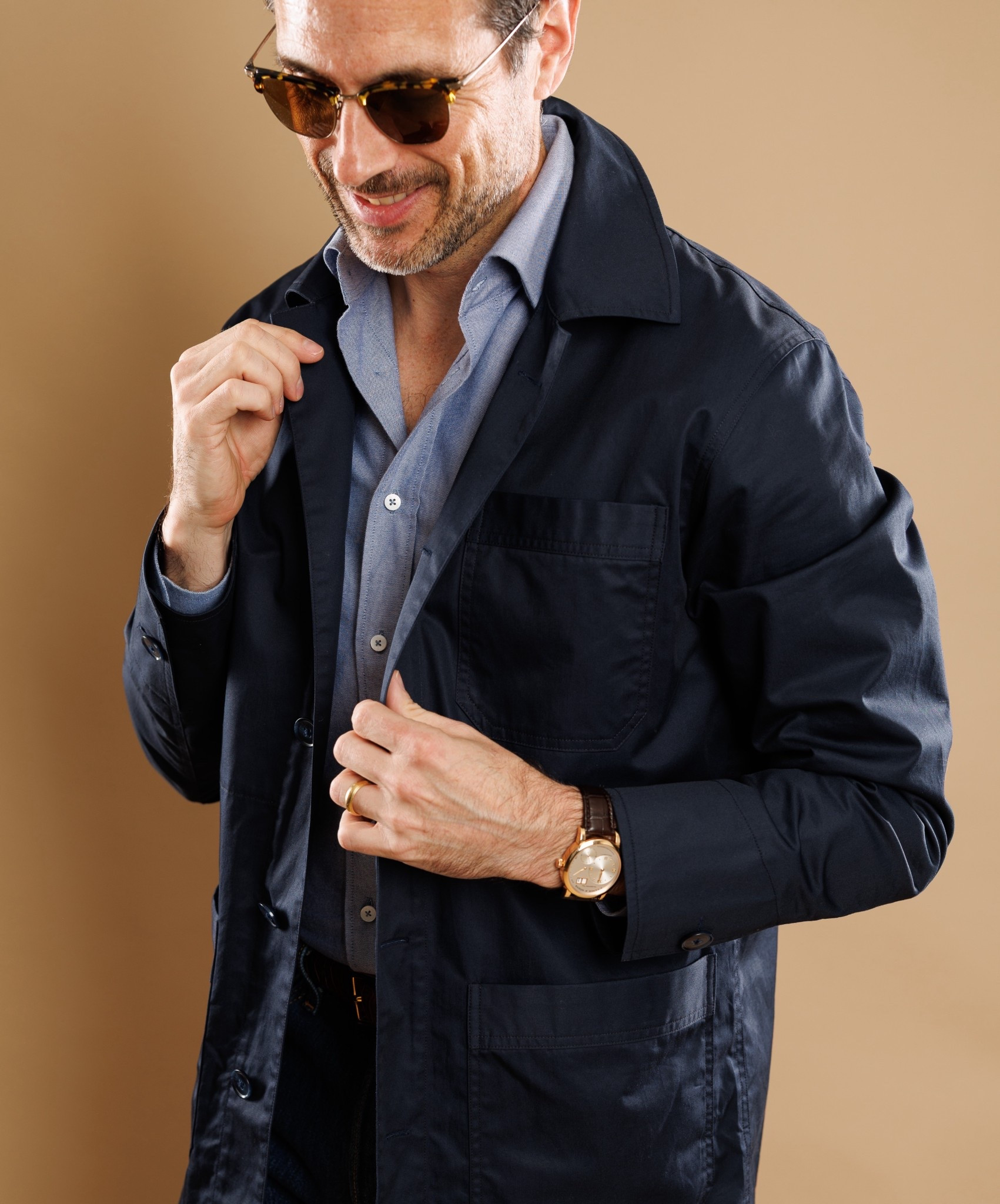 When denim’s the foundation, a navy chore coat makes the perfect finishing layer.

#LTKStyleTip #LTKOver40 #LTKMens