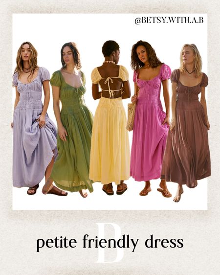 Petite friendly midi or maxi dress. 


#LTKparties #LTKSeasonal #LTKtravel