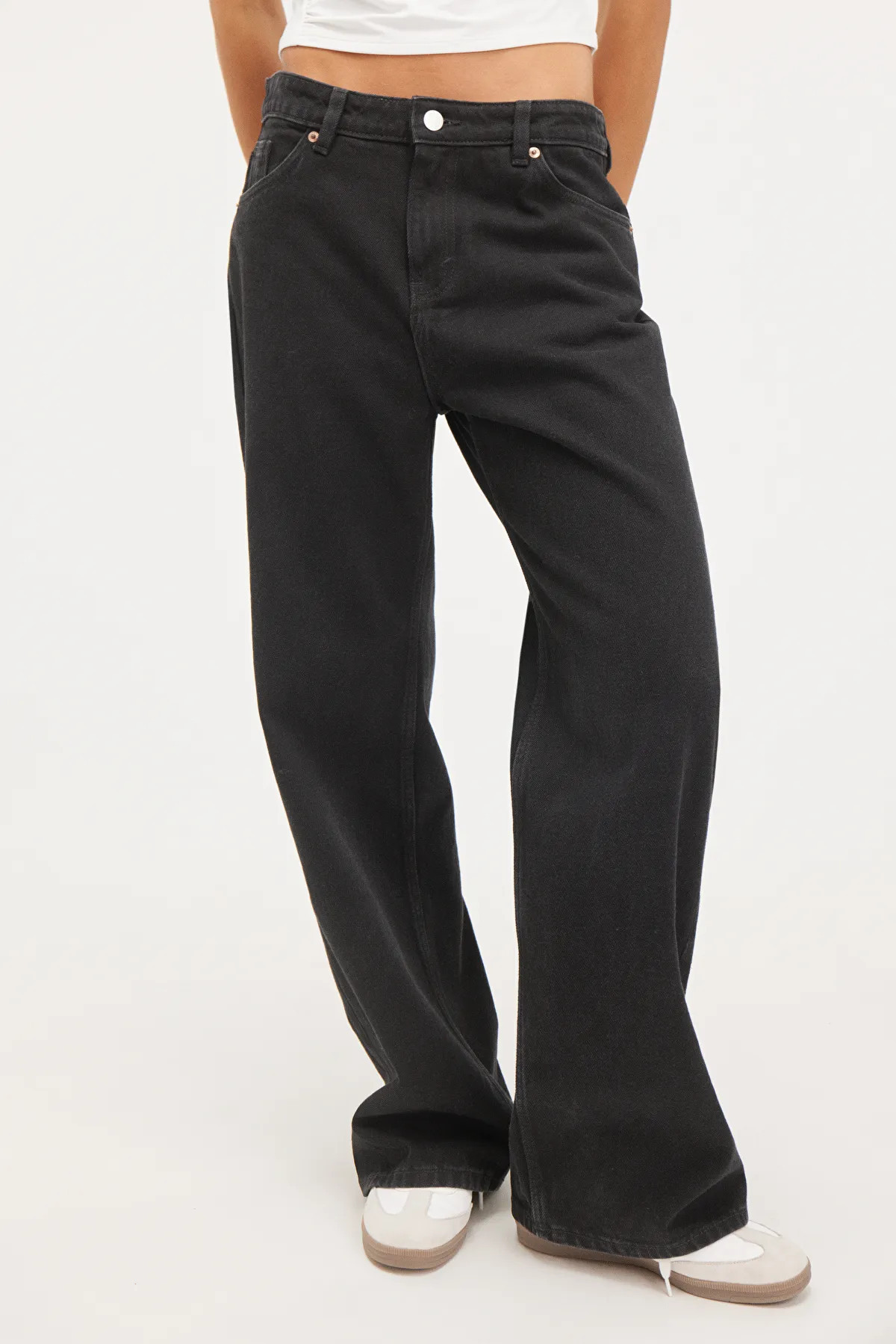 Naoki jeans black | Monki