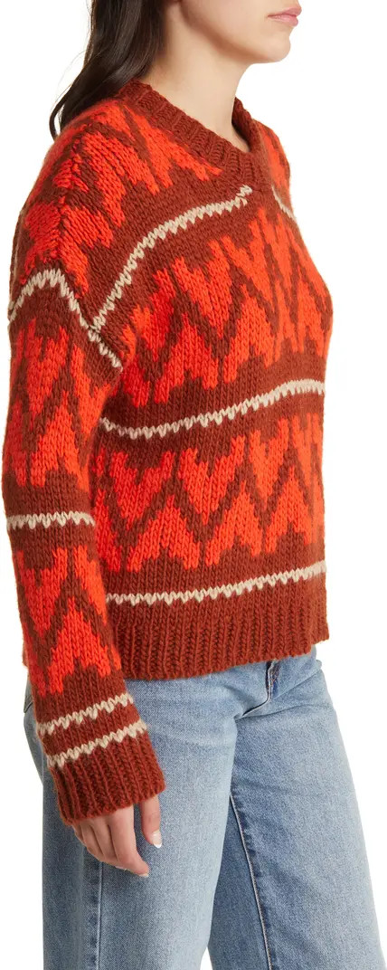 THE GREAT. The Folk Sweater | Nordstromrack | Nordstrom Rack