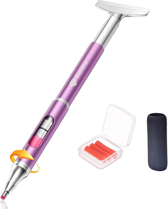 benote Diamond Art Painting Pen Refillable Wax Pen for Diamond Art Kit Accessories Self-Stick Dri... | Amazon (US)