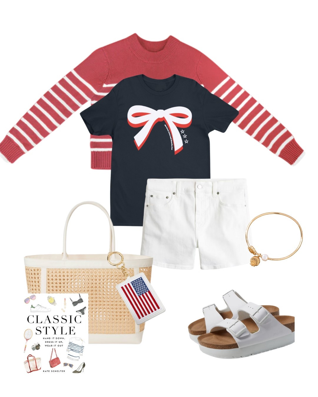 USA, All the Way! ✨❤️🇺🇸

1 of 4 tees currently available (through Sunday, June 8th) for pre-order in the USA All the Way Collection at The Sunny La La - along with all the cute accessories I suggest styling it with linked here!

The USA All the Way tees are cute options to wear to be celebratory throughout the Americana Summer (including Fourth of July, of course)! All pair well with beach, weekends, gingham, BBQs and summer joy!

This tee features a patriotic bow, with a ‘she loves Jesus and America too’ tribute to a favorite American song (and is unisex sizing and 100% cotton - this style comes in adult sizing only)! Check out the other 3 at additonal posts here at LTK and for pre-order through 6.8 at The Sunny La La!

#LTKSeasonal #LTKSummerEdit #LTKGiftGuide