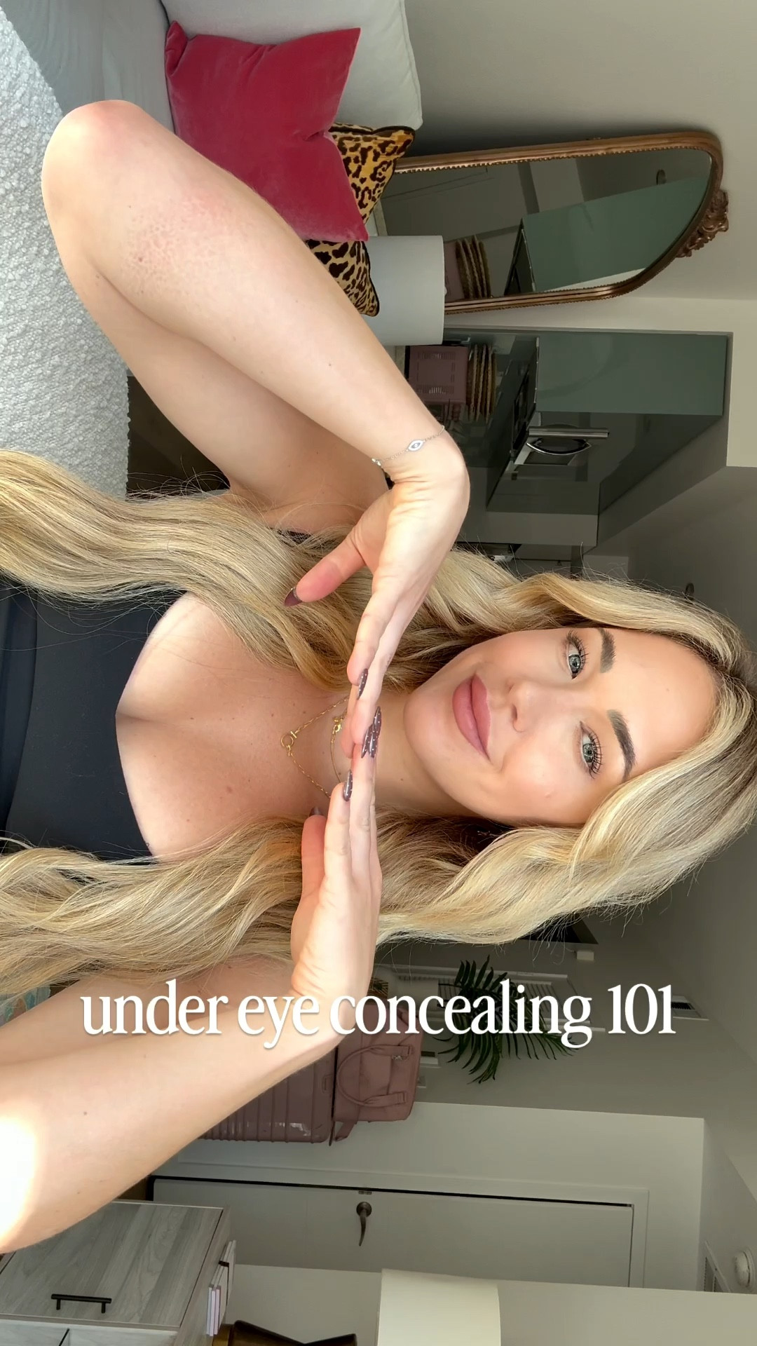 My under eye concealer routine 
• banana bright eye cream
• Huda beauty concealer - I use shade marshmallow
• I use the BK beauty brush but any concealer brush could work (this one slays though)
• Huda beauty baking powder - I use shade sugar cookie
• I like a velour puff to press the powder in and use a fluffy brush to wipe off excess
• finish makeup (bronzer, blush, etc) and then set with setting spray! 

#LTKFindsUnder50 #LTKBeauty #LTKFindsUnder100