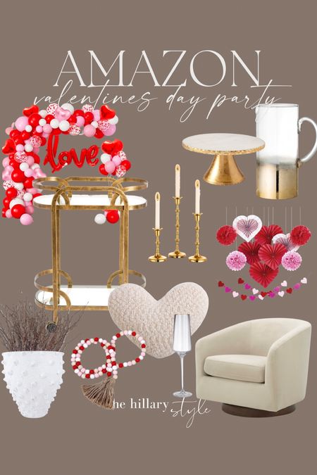 Amazon Valentine’s Day party!

Banners. Balloons. Cake stand. Pitcher. Candle holder. Throw pillows. Bead garland. Trees. Vase. Branches. Fairy lights. Bar cart. Amazon home. 

#LTKstyletip #LTKhome #LTKsalealert