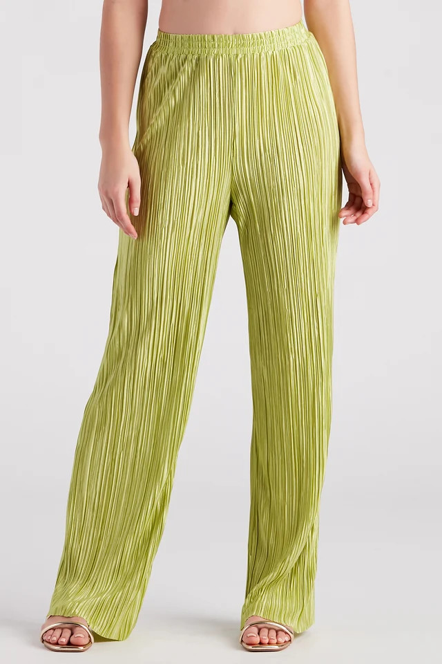 Island Guru Pleated Wide Leg Pants | Windsor Stores