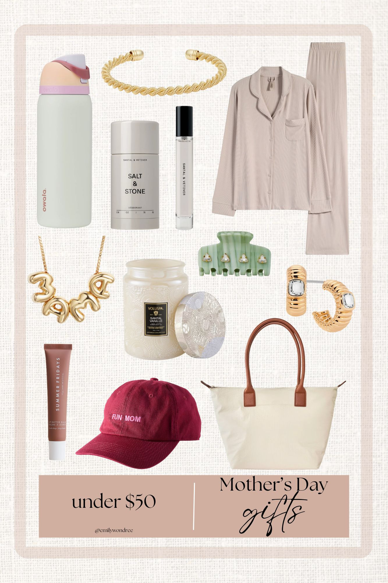 Mother's Day Gifts Under $50 #mothersdaygifts #mothersday #giftsforher #giftideas 

 #LTKmomlife #LTKSeasonal