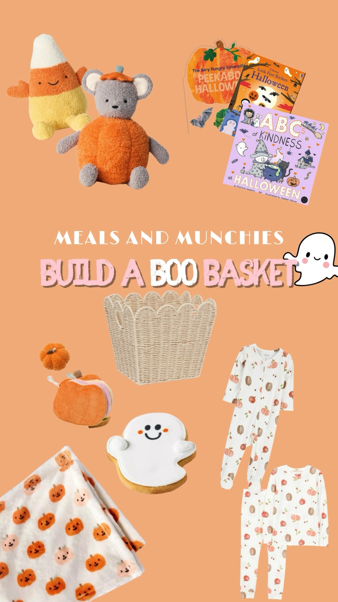 👻🎃 Build-A-Boo Basket 🎃👻
The sweetest Target finds to surprise your little ones this Halloween! From cozy PJs + plushies to festive books + blankets, these picks make the perfect “boo basket” for spooky season 🧡✨

🛒 Shop all my Target faves below + get your basket ready before October sneaks up!

#TargetHalloween #LTKKids #BooBasket

#LTKBaby #LTKKids #LTKSeasonal