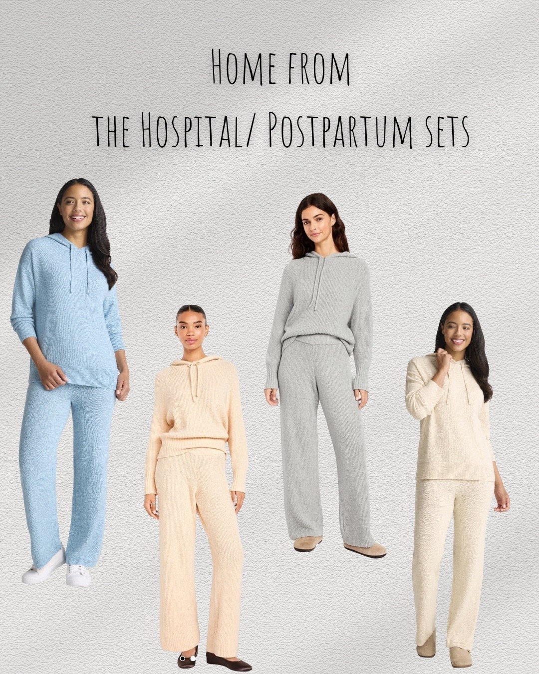 Winter set, sweat set, postpartum, going home from hospital outfit, baby boy 

#LTKFamily #LTKBump #LTKSeasonal