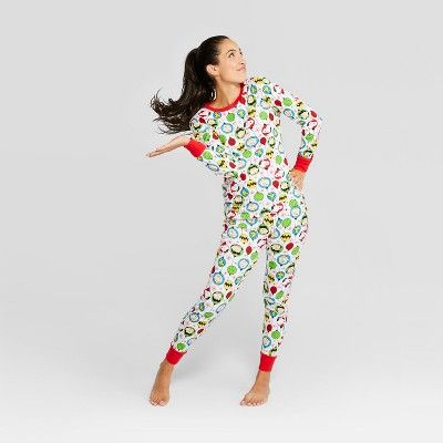 Peanuts Women's Holiday Pajama Set - White | Target