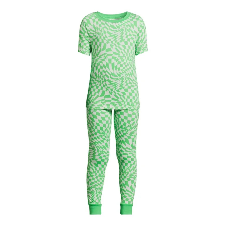 Wonder Nation Boys St. Patrick's Short Sleeve Tight Fit Pajama Set, 2-piece, Sizes 4-10 | Walmart (US)