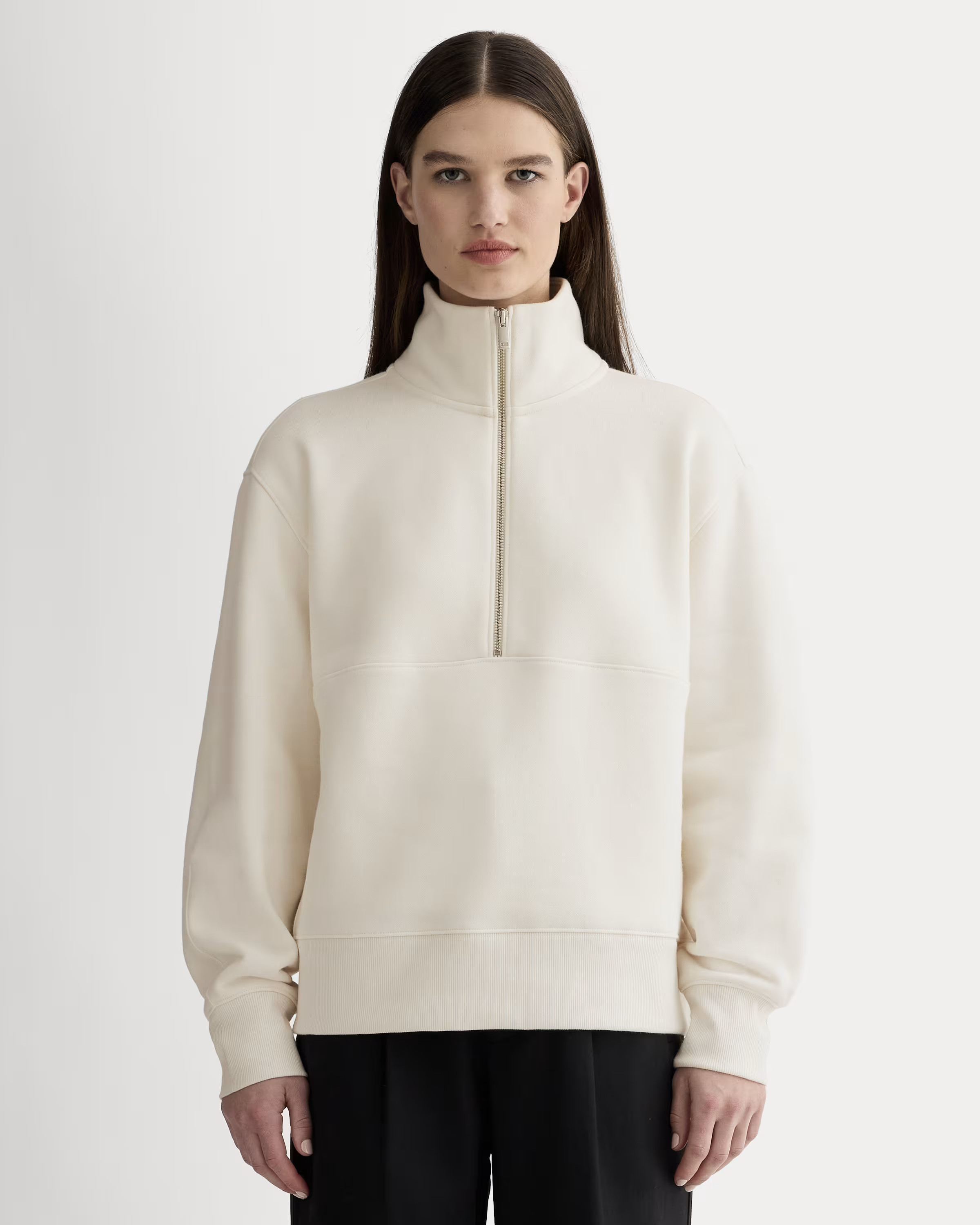 The Laid-Back Half-Zip Sweatshirt | Everlane