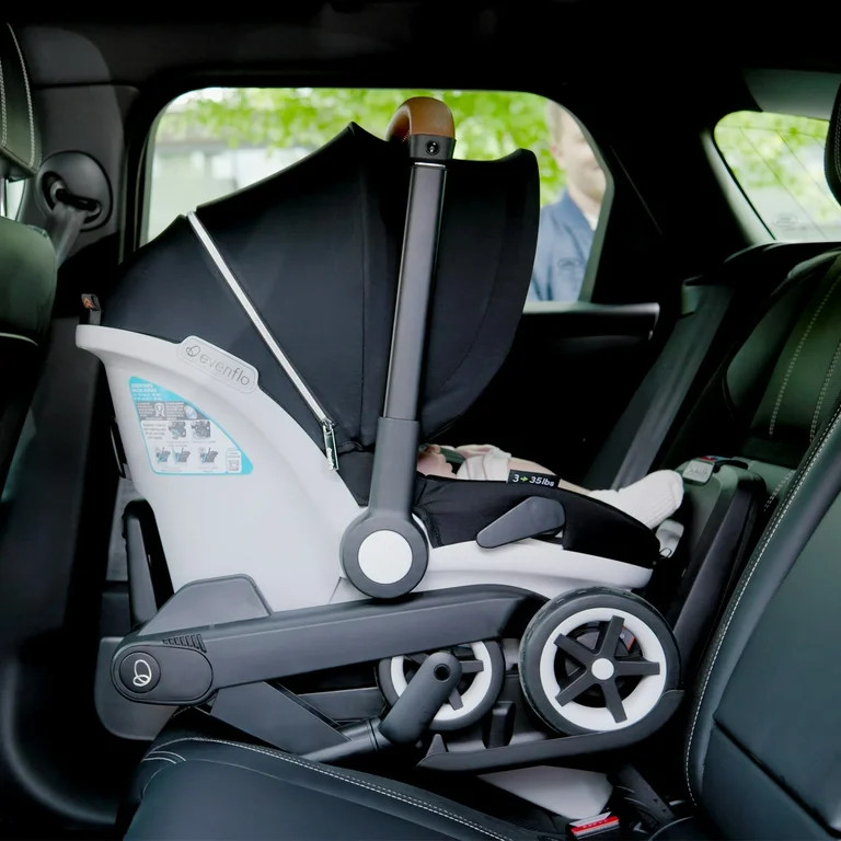 Evenflo Shyft DualRide Infant Car Seat Stroller Combo w Carryall Storage & Extended Canopy (Moons... | Walmart (US)