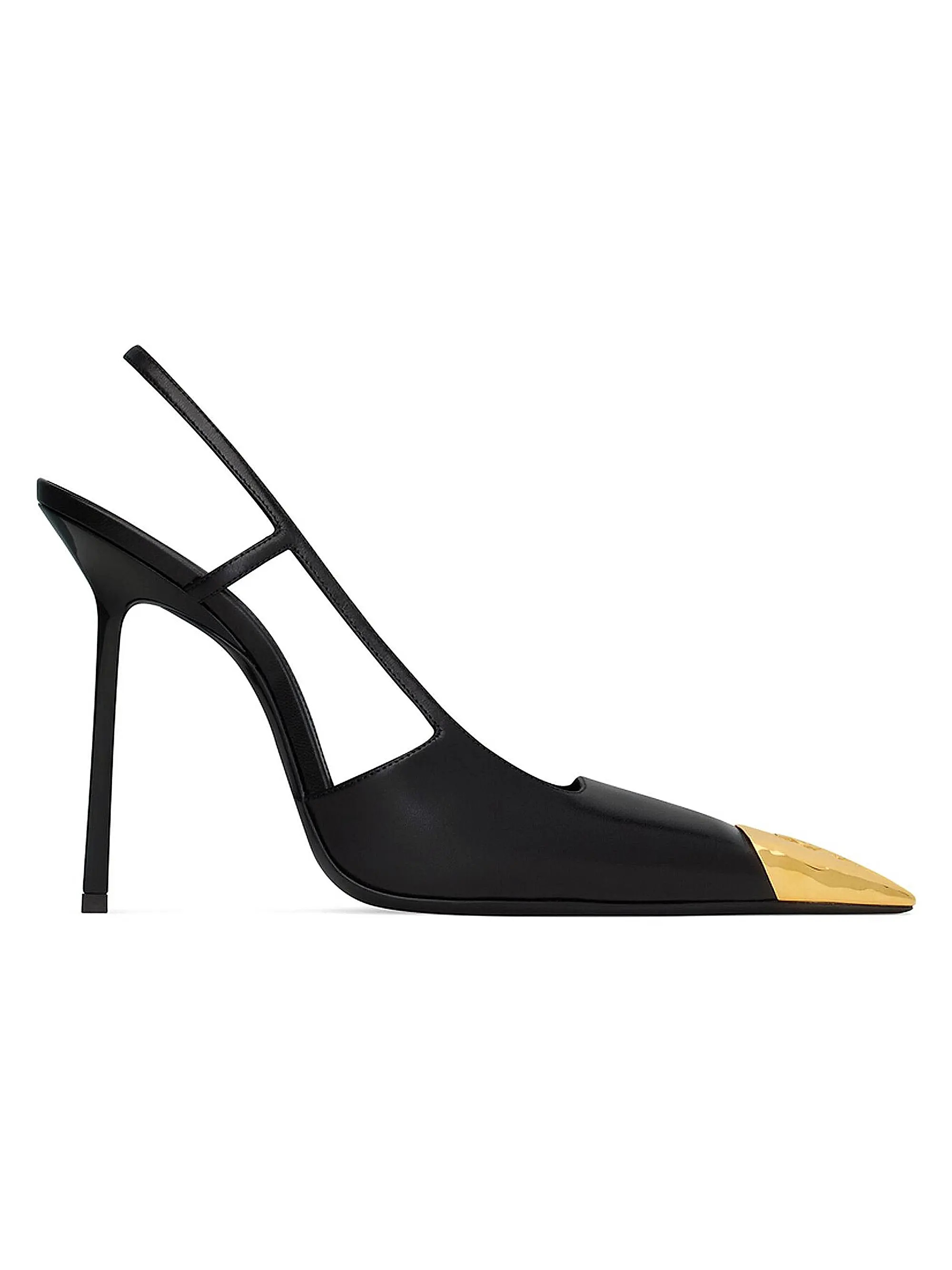 Saint LaurentJeanne Slingback Pumps in Smooth Leather | Saks Fifth Avenue