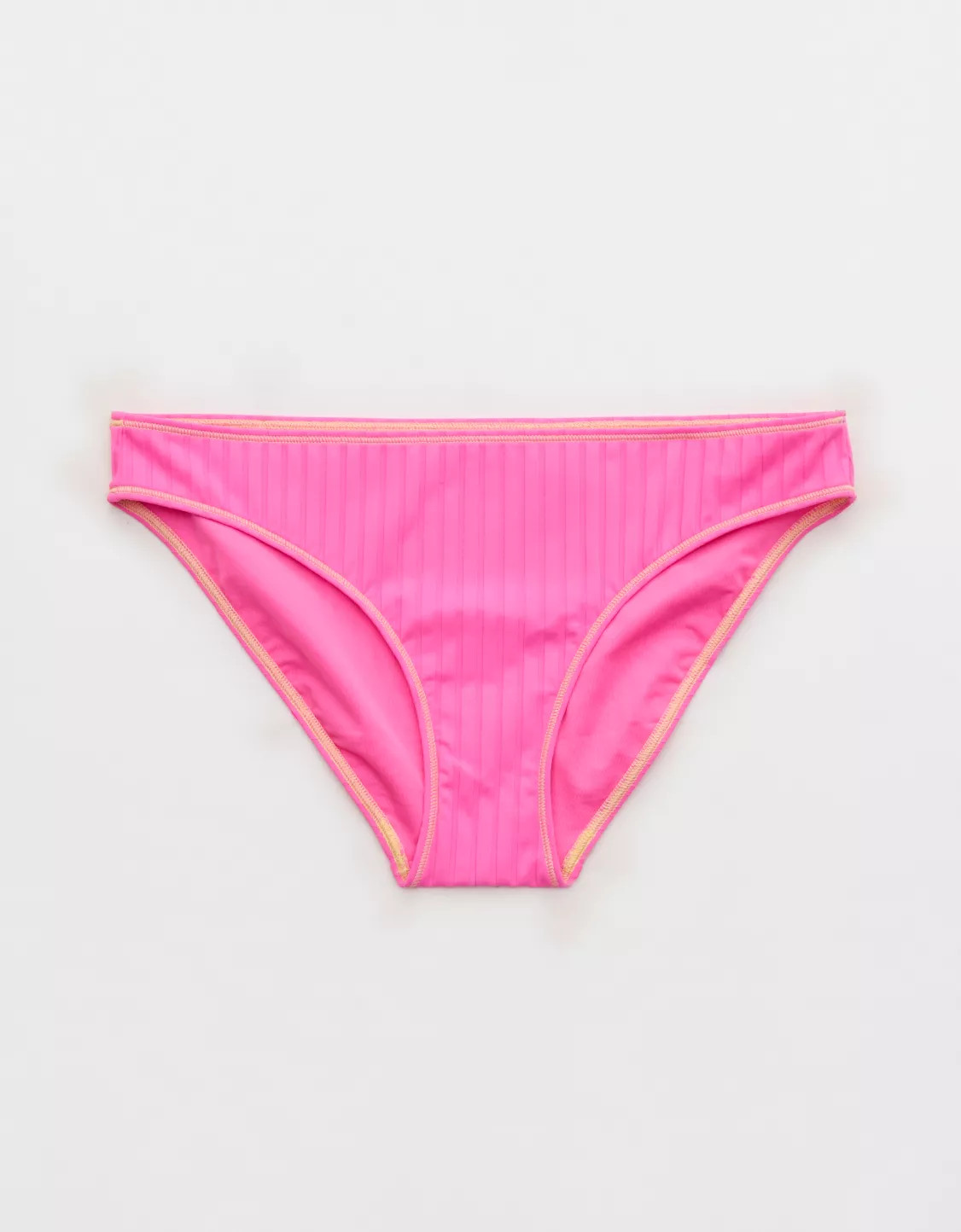 Aerie Ribbed Full Coverage Classic Bikini Bottom | Aerie
