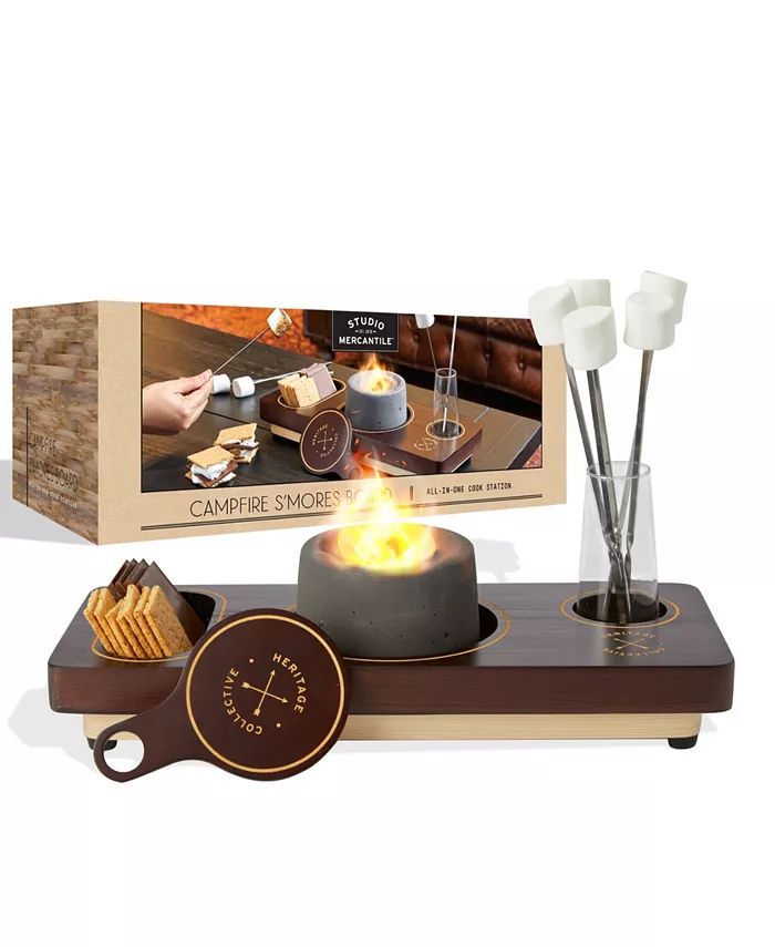 Studio Mercantile All-in-one Smore Campfire Board Set, 9 Pieces & Reviews - Shop All Holiday - Ho... | Macys (US)