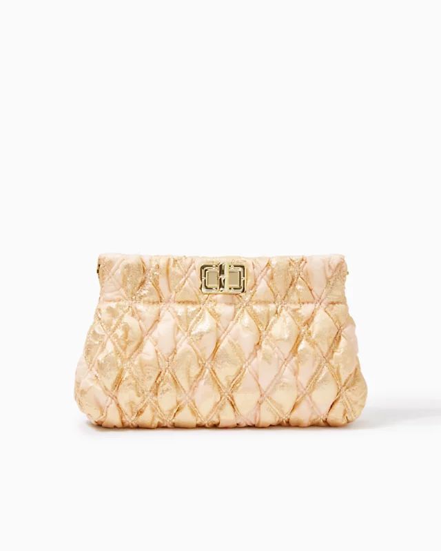 Chancey Quilted Clutch | Lilly Pulitzer
