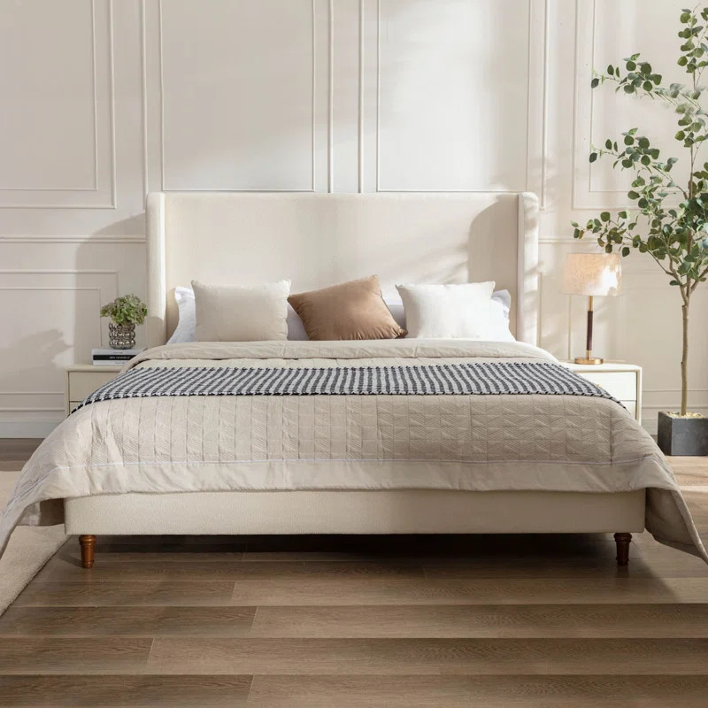 Dilcia Upholstered Platform Bed | Wayfair North America