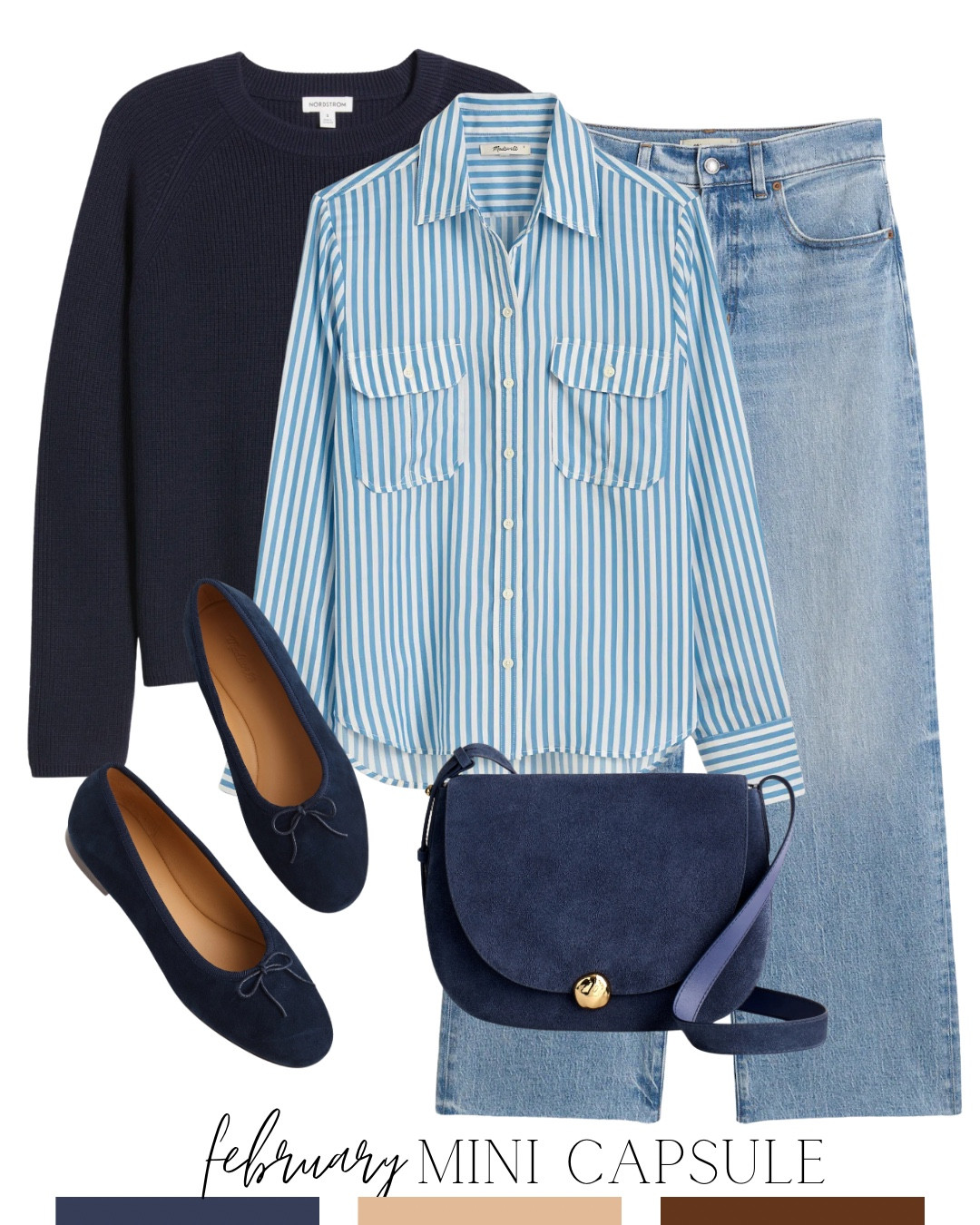 February mini capsule February outfits

#LTKOver40 #LTKStyleTip #LTKSeasonal