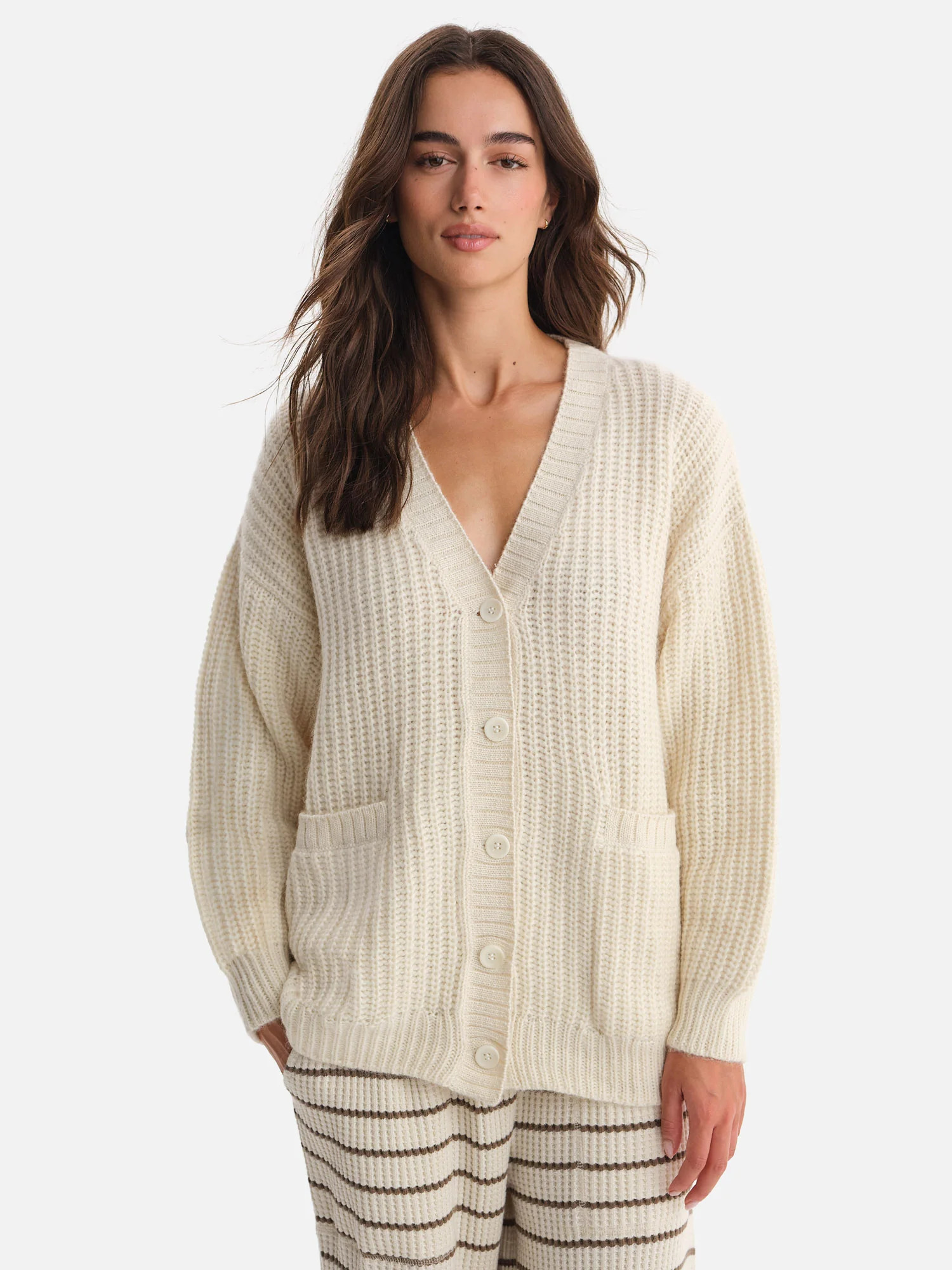 Luxe Alpaca Oversized Cardigan | MATE The Label