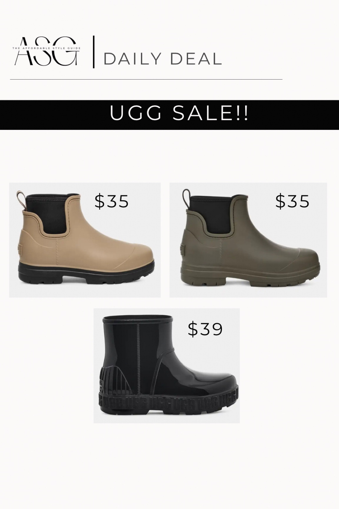 Ugg boot sale!!! 

#LTKsalealert #LTKfindsunder50 #LTKfindsunder100
