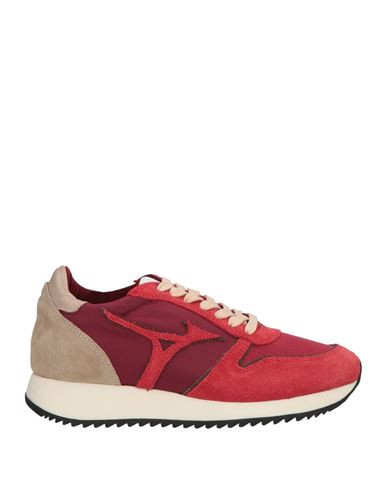 Mizuno Woman Sneakers Red Size 7 Leather, Textile fibers | YOOX (US)