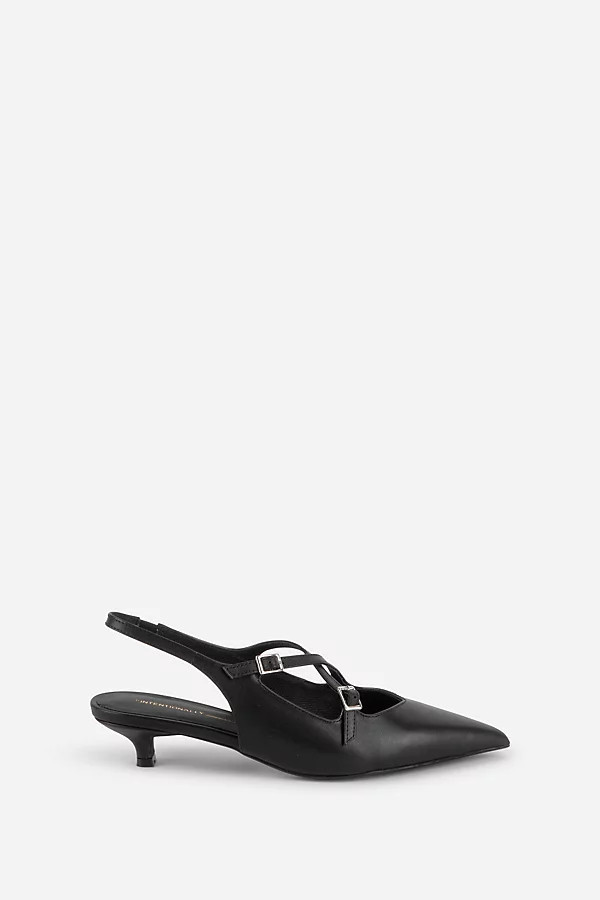 Jax Slingback Kitten Heels | Anthropologie (US)