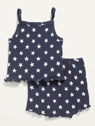 Rib-Knit Tank Top and Shorts Set for Baby | Old Navy (US)