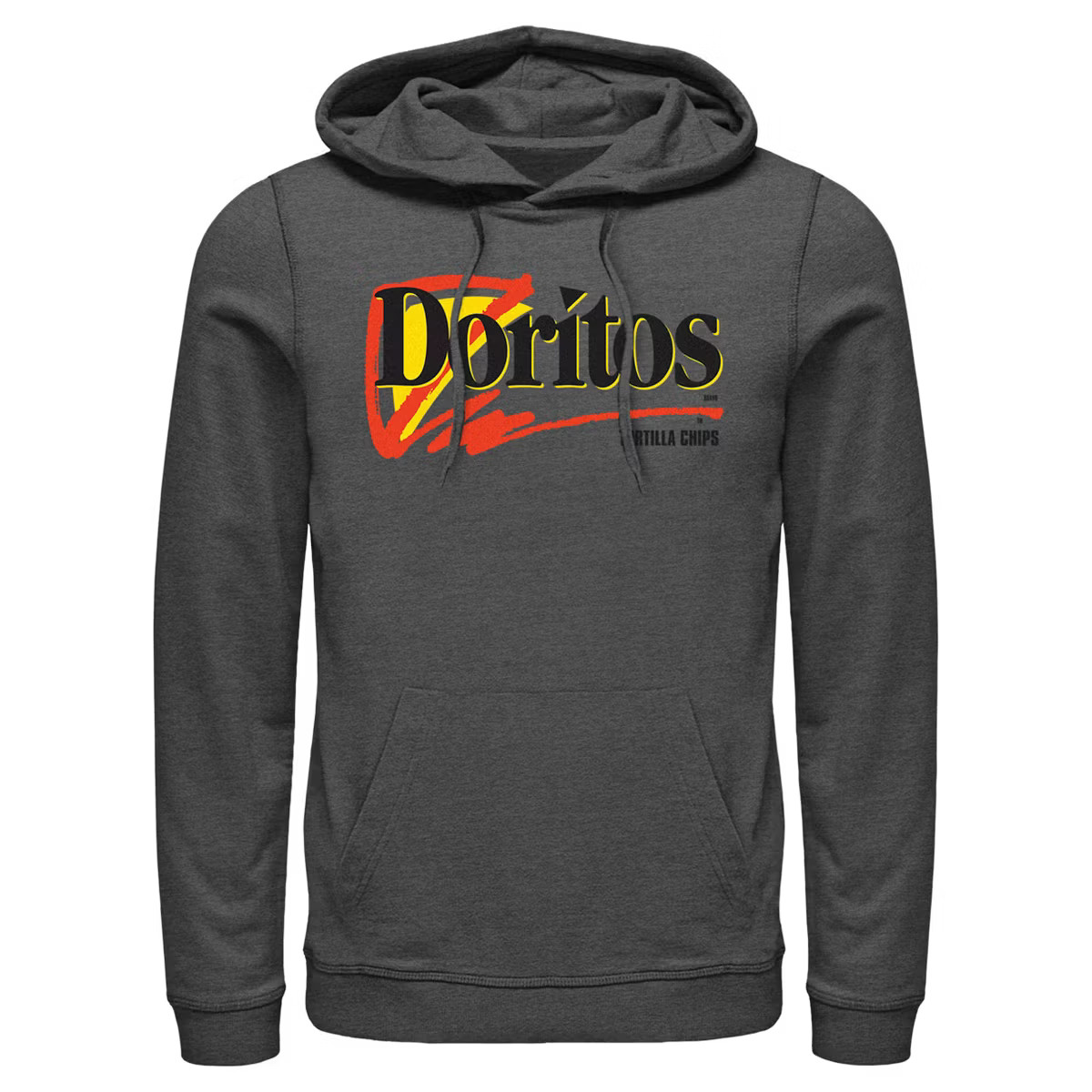 Men's Doritos 90s Logo  Pull Over Hoodie - Charcoal Heather - X Large | Target