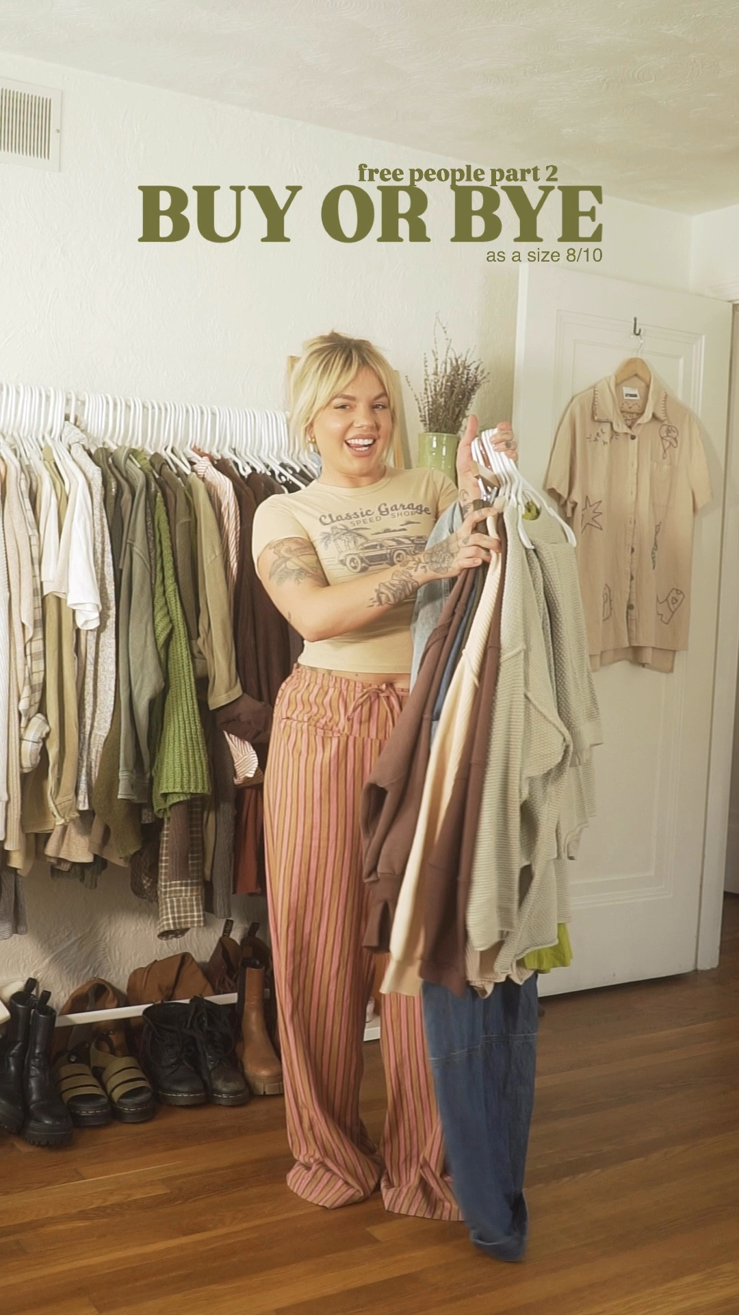 part 2! sizing: 

denim jumpsuit: medium 
hailee set: medium 
green mini: small (wish i would have done a medium) 

#LTKStyleTip #LTKSeasonal #LTKGiftGuide